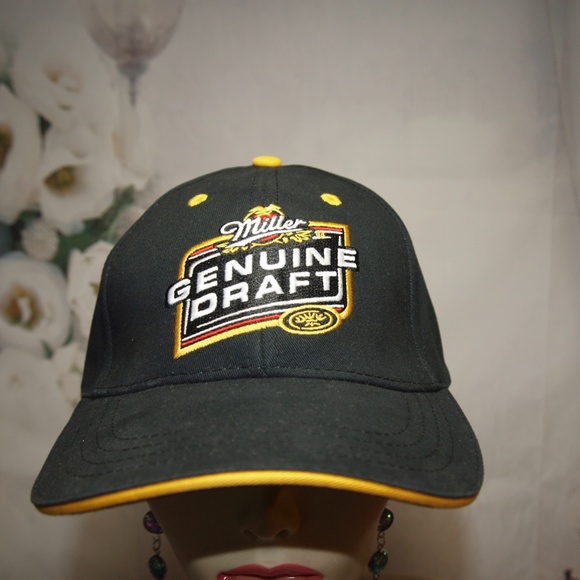 Miller Genuine Draft Beer Hat 2006 Miller Brewing Baseball Cap Embroidered NWOT - Picture 5 of 5